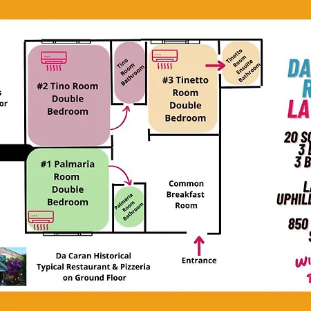 招待所 Da Caran With Ac